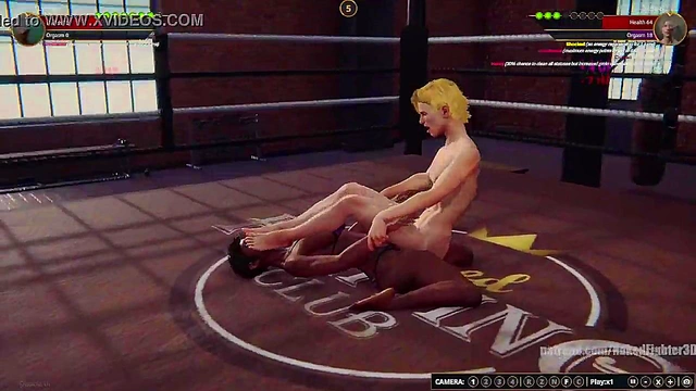 Leticia VS Samuel (Naked Fighter 3D)