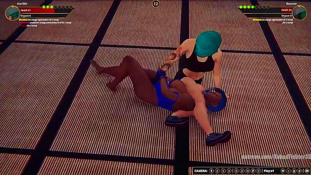 Marilith VS Boomer (Naked Fighter 3D)