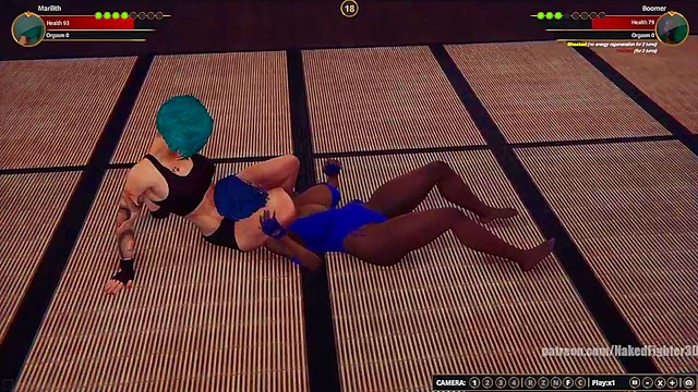 Marilith VS Boomer (Naked Fighter 3D)
