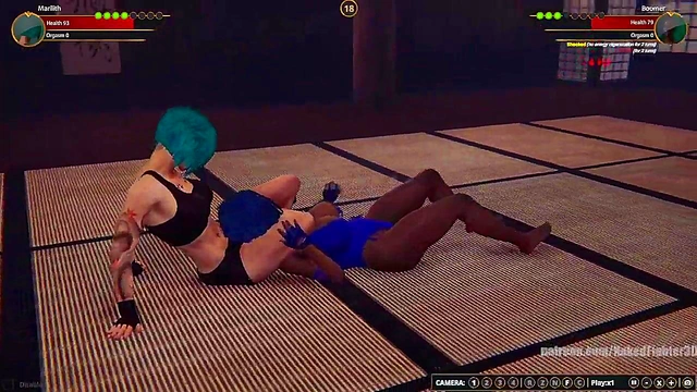 Marilith VS Boomer (Naked Fighter 3D)
