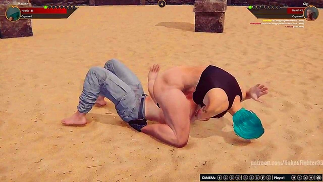 Marilith VS Gigi (Naked Fighter 3D)