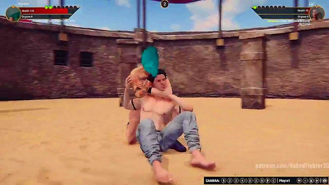 Marilith VS Gigi (Naked Fighter 3D)