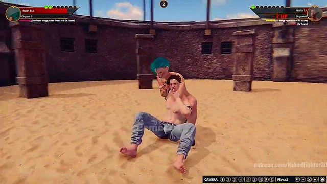 Marilith VS Gigi (Naked Fighter 3D)