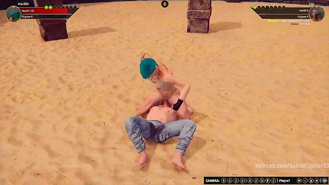 Marilith VS Gigi (Naked Fighter 3D)