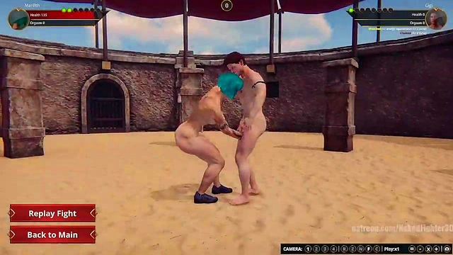 Marilith VS Gigi (Naked Fighter 3D)