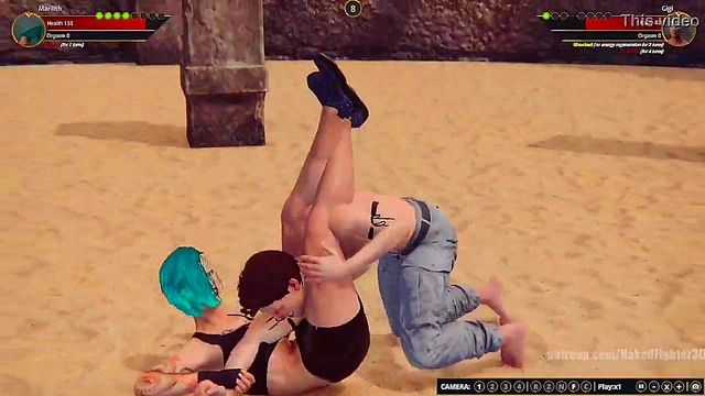 Marilith VS Gigi (Naked Fighter 3D)