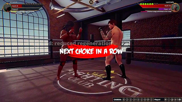 VITTORIA VS Lord Jerle (Naked Fighter 3D)