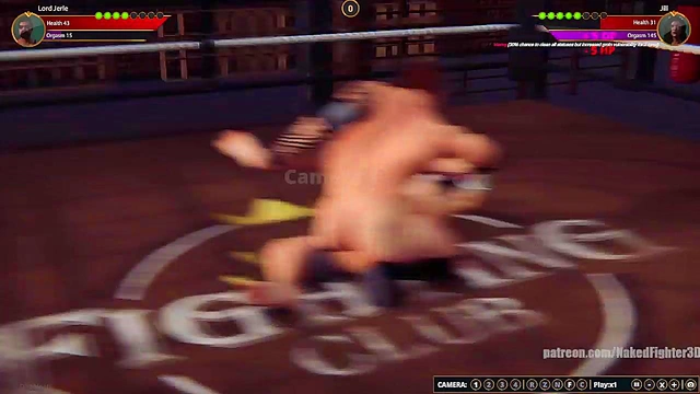 Lord Jerle VS Jill (Naked Fighter 3D)