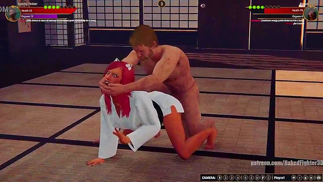 Tommy Tinkler VS Franzi (Naked Fighter 3D)