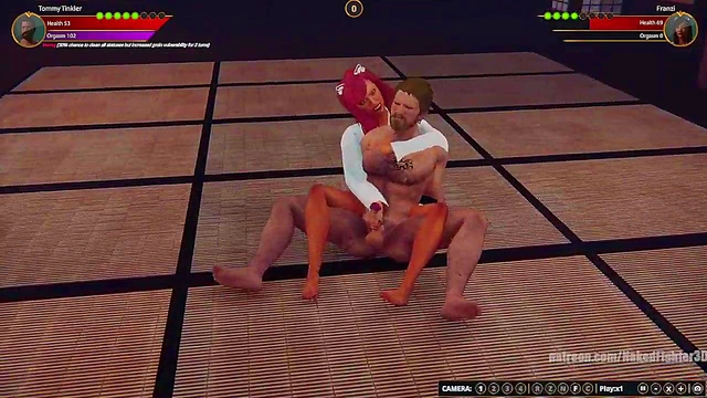 Tommy Tinkler VS Franzi (Naked Fighter 3D)