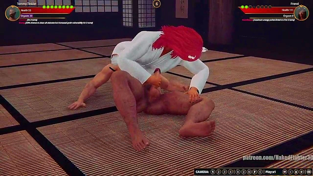 Tommy Tinkler VS Franzi (Naked Fighter 3D)