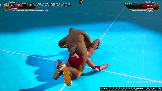 Rick Tracy VS The Girlfriend (Naked Fighter 3D)