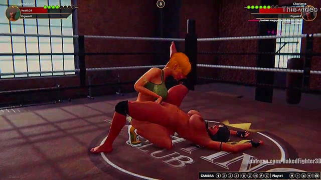 Karen Krash VS Charlotte (Naked Fighter 3D)