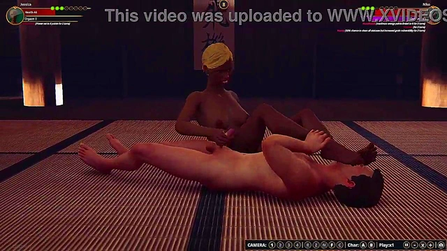 Jessica vs. Niko (Naked Fighter 3D)