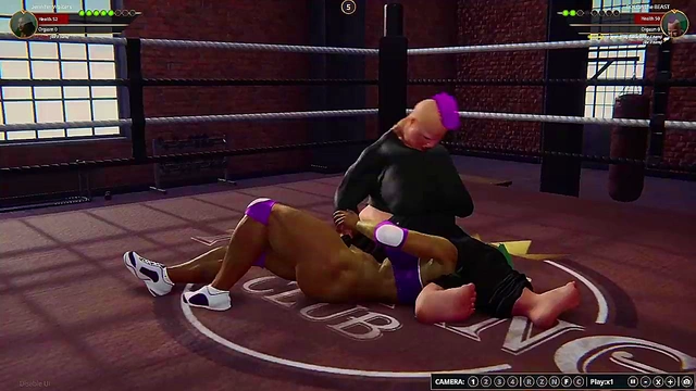 Jennifer Walters VS BOLDA the BEAST (Naked Fighter 3D)