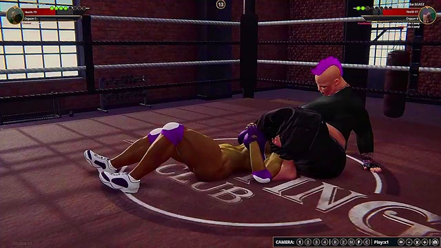 Jennifer Walters VS BOLDA the BEAST (Naked Fighter 3D)