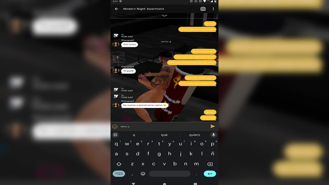 Daddy left and I was left playing with mon ~ Imvu 3D