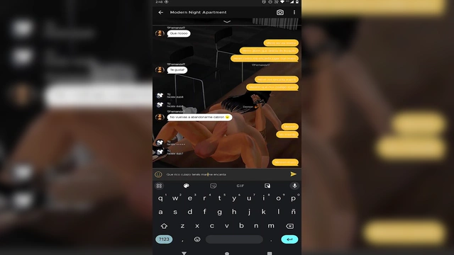 Daddy left and I was left playing with mon ~ Imvu 3D