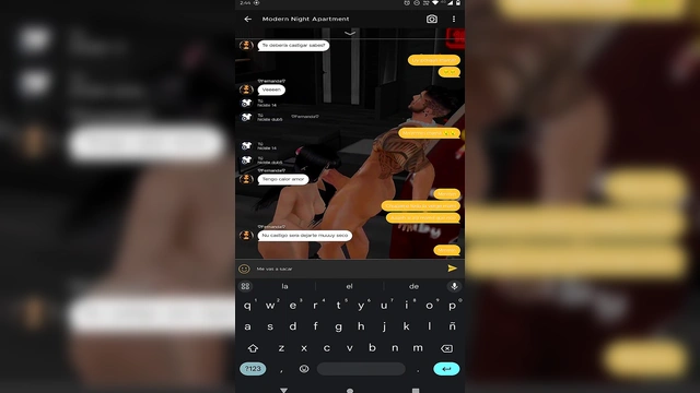 Daddy left and I was left playing with mon ~ Imvu 3D