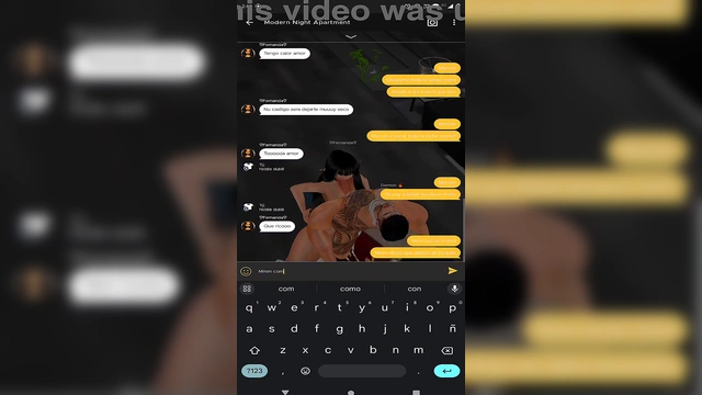 Daddy left and I was left playing with mon ~ Imvu 3D