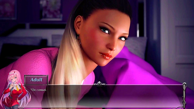 The guy taught the girl to masturbate. Game 3d