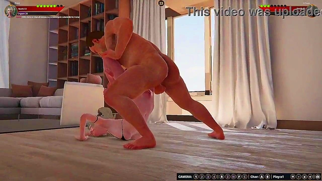 Ethan vs. Bree II (Naked Fighter 3D)