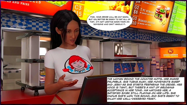 Nia Jax weight gain expansion video (3D animation/images by: LykoXXX)