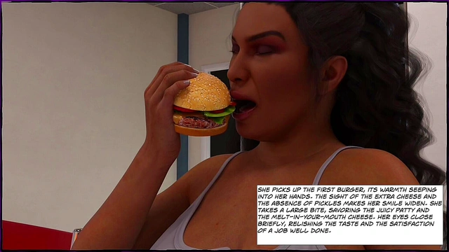 Nia Jax weight gain expansion video (3D animation/images by: LykoXXX)