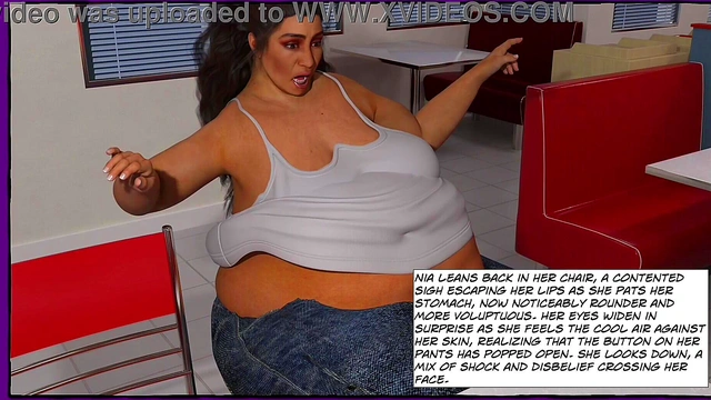 Nia Jax weight gain expansion video (3D animation/images by: LykoXXX)