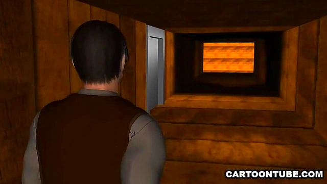 Tasty 3D cartoon blonde babe getting licked and fucked