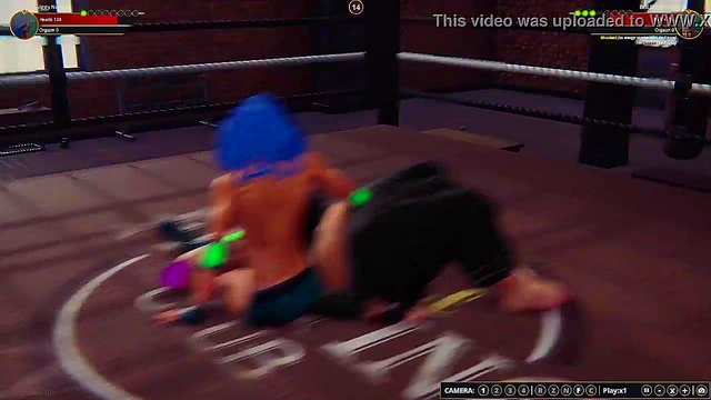 Twiggy Nelson VS BOLDA the BEAST (Naked Fighter 3D)