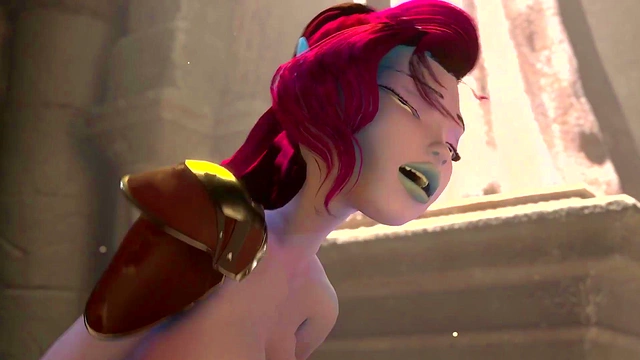 3DGSPOT - Busty Elf Dominates A Man In A Fight And Is Rewarded By His Cock! 3D ANIMATION!