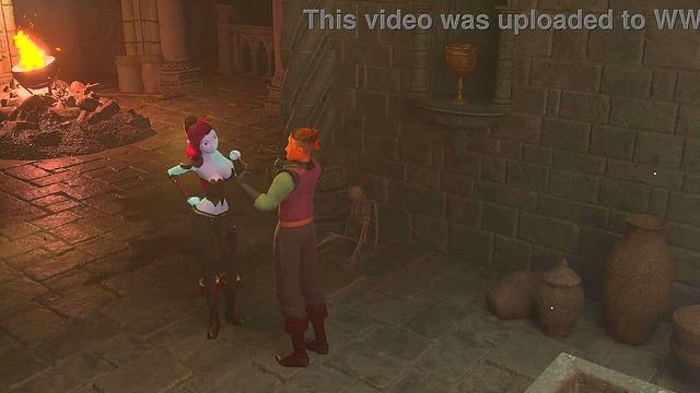 3DGSPOT - Busty Elf Dominates A Man In A Fight And Is Rewarded By His Cock! 3D ANIMATION!