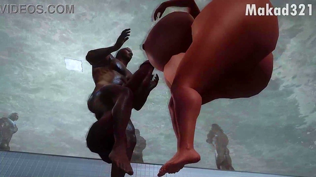 Mrs. Cockers: Pool Time [3D SKYRIM] [BBC]