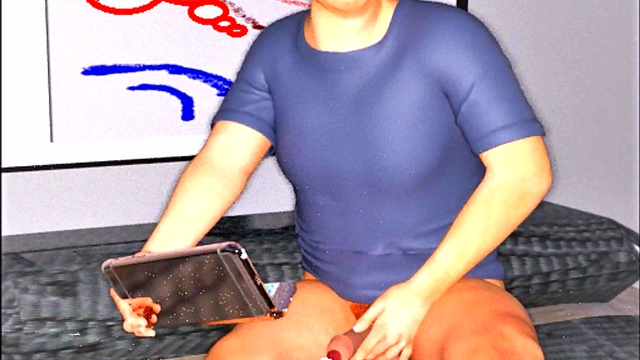 3D Comic: Bored Pawg Housewife Cheats On Cuckold On Video Call