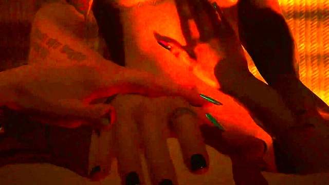 Two tender lesbians kiss and have sex - animated 3d pov