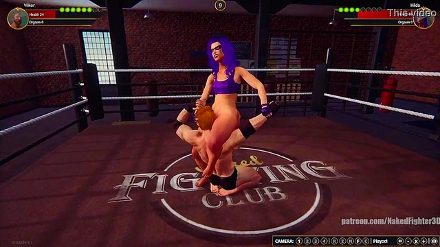 Terms VS Hilda (Naked Fighter 3D)