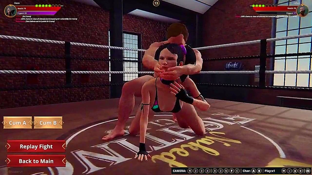 Ethan vs. Desa (Naked Fighter 3D)