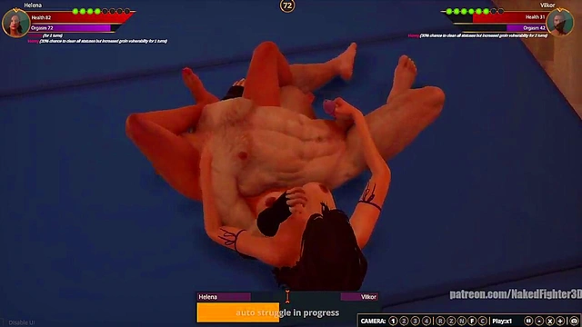 Helena VS Terms (Naked Fighter 3D)