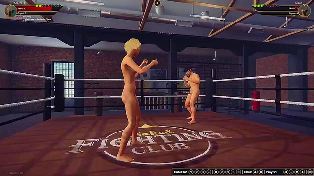 Shaera vs. Aydan (Naked Fighter 3D)