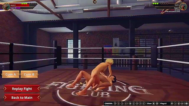 Shaera vs. Aydan (Naked Fighter 3D)