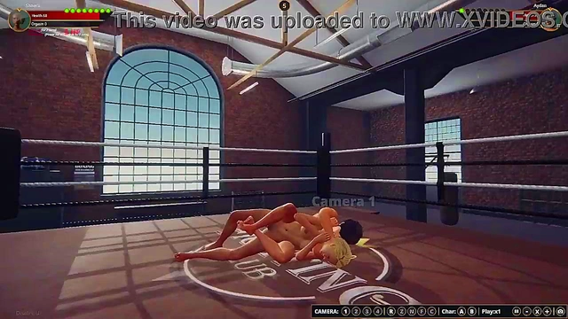 Shaera vs. Aydan (Naked Fighter 3D)