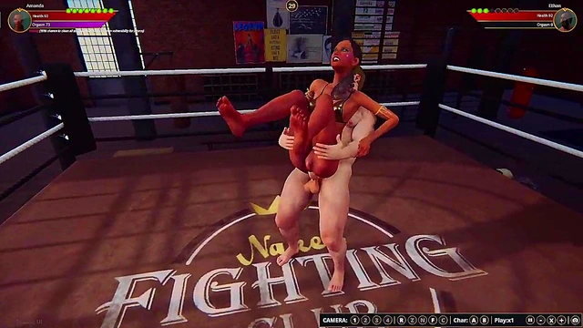 Ethan vs Amanda II (Naked Fighter 3D)