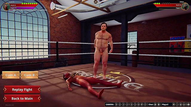 Ethan vs Amanda II (Naked Fighter 3D)