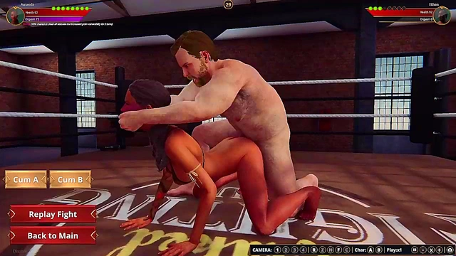 Ethan vs Amanda II (Naked Fighter 3D)