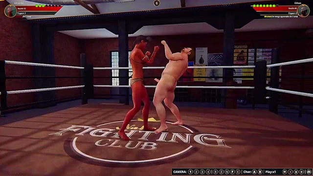 Ethan vs Amanda II (Naked Fighter 3D)