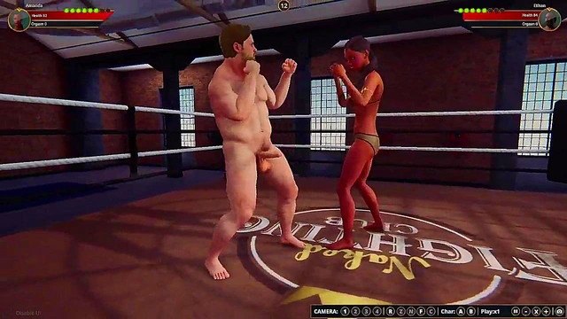 Ethan vs Amanda II (Naked Fighter 3D)