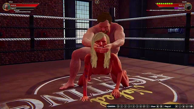 Emelia vs. Ethan (Naked Fighter 3D)