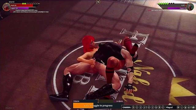 Artemis VS LordJerle (Naked Fighter 3D)