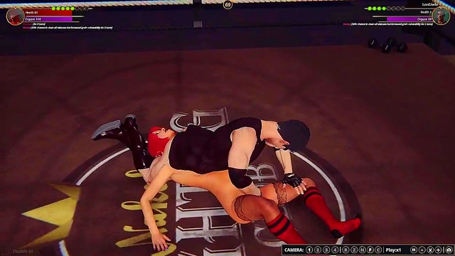 Artemis VS LordJerle (Naked Fighter 3D)